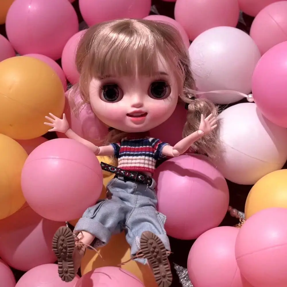 1/6 BJD 30 см кукла игрушки 19 шарниров высшего качества китайская Кукла BJD шарнирная кукла маленькая счастливая милая девушка со светлыми волос...
1/6 BJD 30 см кукла игрушки 19 шарниров высшего качества китайская Кукла BJD шарнирная кукла маленькая счастливая милая девушка со светлыми волос...