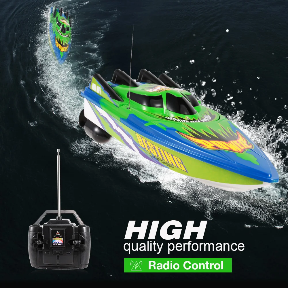 RC Boat High Speed Boat radio controlled motor boat, 20km/h remote controlled toy gifts for children and beginner RC boat Toys
RC Boat High Speed Boat radio controlled motor boat, 20km/h remote controlled toy gifts for children and beginner RC boat Toys