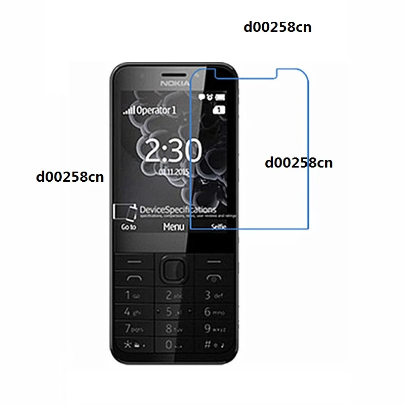 Гибкая ударопрочная нано-пленка для Nokia 230 ультратонкая прозрачная закаленная