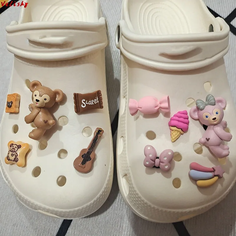1Set DIY Cute Bear Flower Charms Designer Shoes Charms Accessories Clog Shoe Button Decoration
1Set DIY Cute Bear Flower Charms Designer Shoes Charms Accessories Clog Shoe Button Decoration