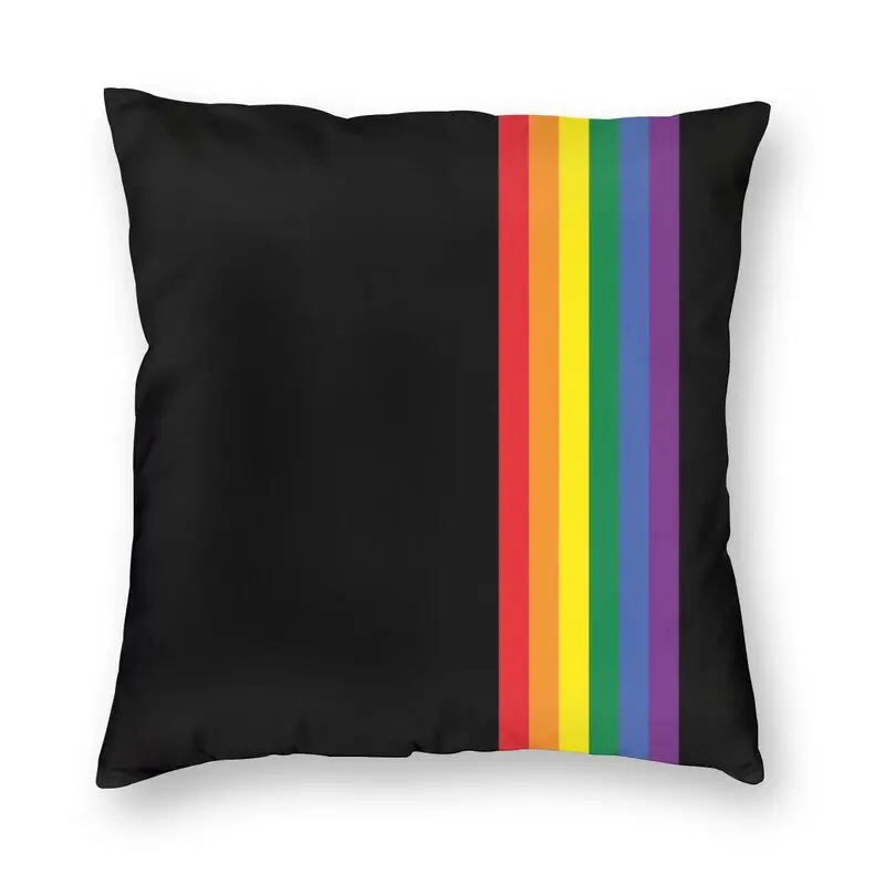 Luxury Rainbow Pride LGBT Strip Throw Pillow Cover Home Decor GLBT Gay Lesbian Cushion Cover 40x40cm Pillowcover for Living Room
Luxury Rainbow Pride LGBT Strip Throw Pillow Cover Home Decor GLBT Gay Lesbian Cushion Cover 40x40cm Pillowcover for Living Room