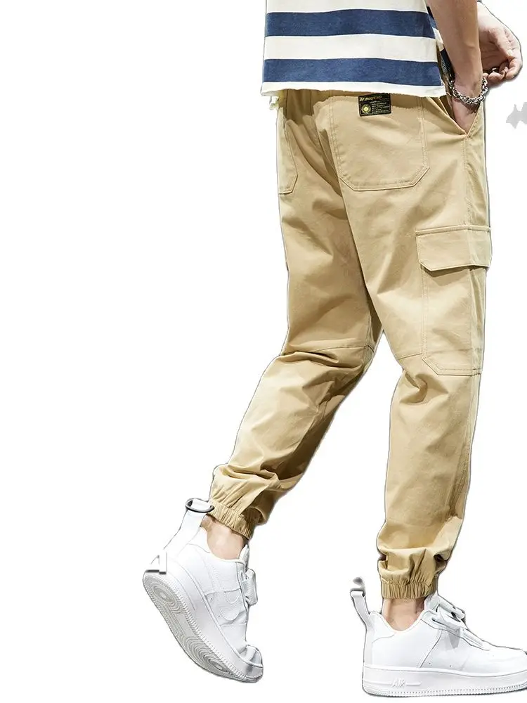 Cargo Pants Overalls Overalls Spring And Autumn Male Male Popular Beam Foot Trousers New men's Casual Pants In Summer 2021 Thin
Cargo Pants Overalls Overalls Spring And Autumn Male Male Popular Beam Foot Trousers New men's Casual Pants In Summer 2021 Thin
