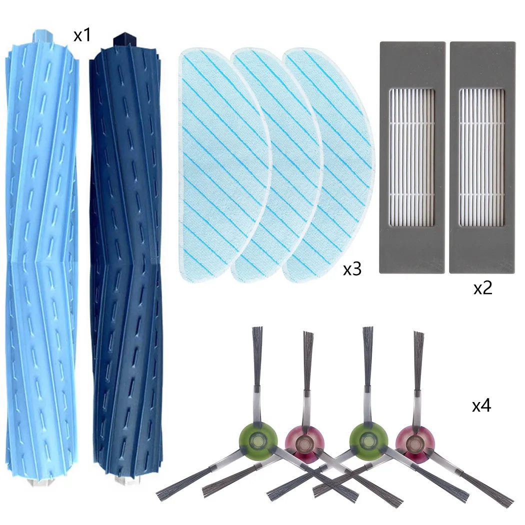 Brand New Rubber Roller Main Brush Filter Side Brush Mop Cloth For ECOVACS Deebot T9 AIVI High Quality Vacuum Cleaner Accessorie
Brand New Rubber Roller Main Brush Filter Side Brush Mop Cloth For ECOVACS Deebot T9 AIVI High Quality Vacuum Cleaner Accessorie