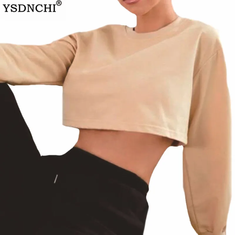 YSDNCHI Women Sexy T-shirt Long Sleeve Solid Cropped Tops Women T-shirt Summer Casual Tops Beige Fashion T-shirt
YSDNCHI Women Sexy T-shirt Long Sleeve Solid Cropped Tops Women T-shirt Summer Casual Tops Beige Fashion T-shirt