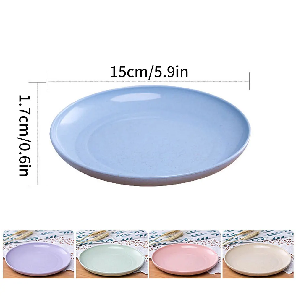 Wheat Straw Plate Set Round Dishes Lightweight Dessert Dinner Plates Microwave Safe Home Picnic Barbeque Fruit Snack Salad Kids
Wheat Straw Plate Set Round Dishes Lightweight Dessert Dinner Plates Microwave Safe Home Picnic Barbeque Fruit Snack Salad Kids