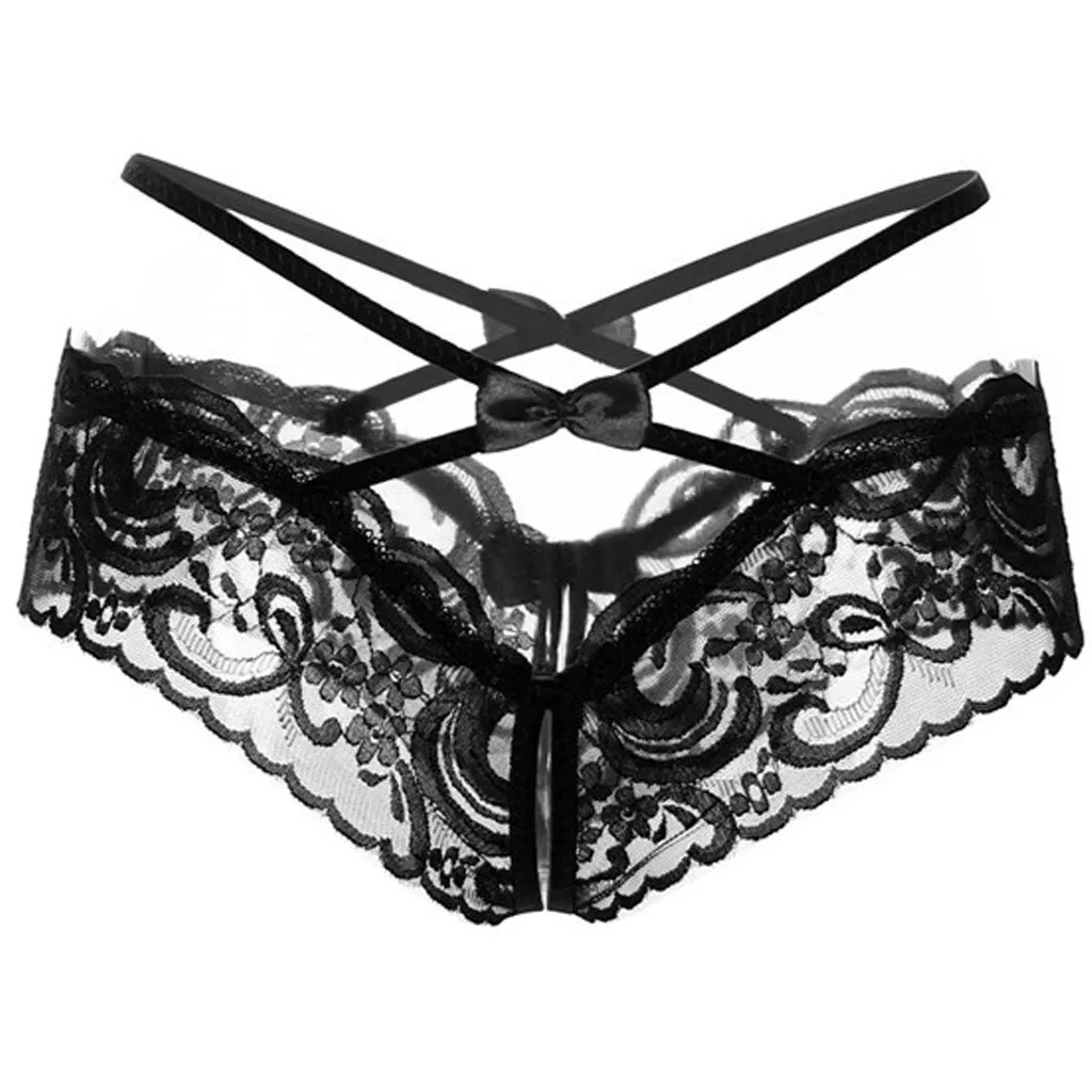 Women's Panties Sexy Lingerie Women Bow Underwear Open Crotch G String Thong Sexy Lace Underpant Ladies Brief Women Lingerie
Women's Panties Sexy Lingerie Women Bow Underwear Open Crotch G String Thong Sexy Lace Underpant Ladies Brief Women Lingerie