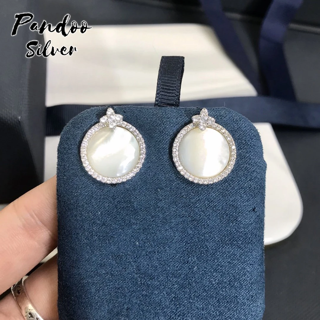Pandoo Fashion Charm Original Jewelry, Underlobe Earrings With Mother Of Pearl Luxury Jewelry Gift For Female
Pandoo Fashion Charm Original Jewelry, Underlobe Earrings With Mother Of Pearl Luxury Jewelry Gift For Female