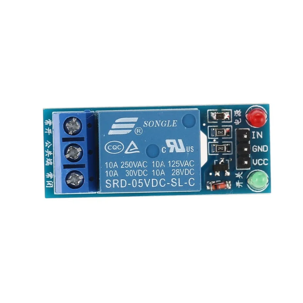 Mini 1 Channel DC 5V Low Level Trigger Interface Board Relay Module with Led Lamp Protective Kit for Electronic
Mini 1 Channel DC 5V Low Level Trigger Interface Board Relay Module with Led Lamp Protective Kit for Electronic