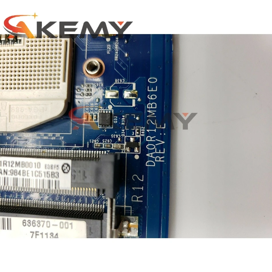 AKemy laptop Motherboard For HP Pavillion G6-1000 Mainboard 636370-001 636370-501 DA0R12MB6E0 HM55
AKemy laptop Motherboard For HP Pavillion G6-1000 Mainboard 636370-001 636370-501 DA0R12MB6E0 HM55