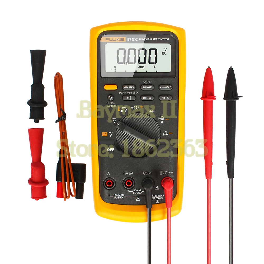 87VC industrial multimeter F87V/C Ex Intrinsically Safe True RMS Multimeter temperature Conductance tester
87VC industrial multimeter F87V/C Ex Intrinsically Safe True RMS Multimeter temperature Conductance tester