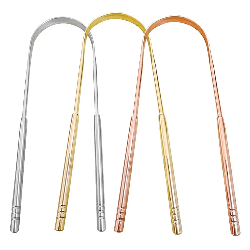 Tongue Scraper Stainless Steel Oral Tongue Cleaner Brush Fresh Breath Cleaning Coated Tongue Toothbrush Oral Hygiene Care Tools
Tongue Scraper Stainless Steel Oral Tongue Cleaner Brush Fresh Breath Cleaning Coated Tongue Toothbrush Oral Hygiene Care Tools
