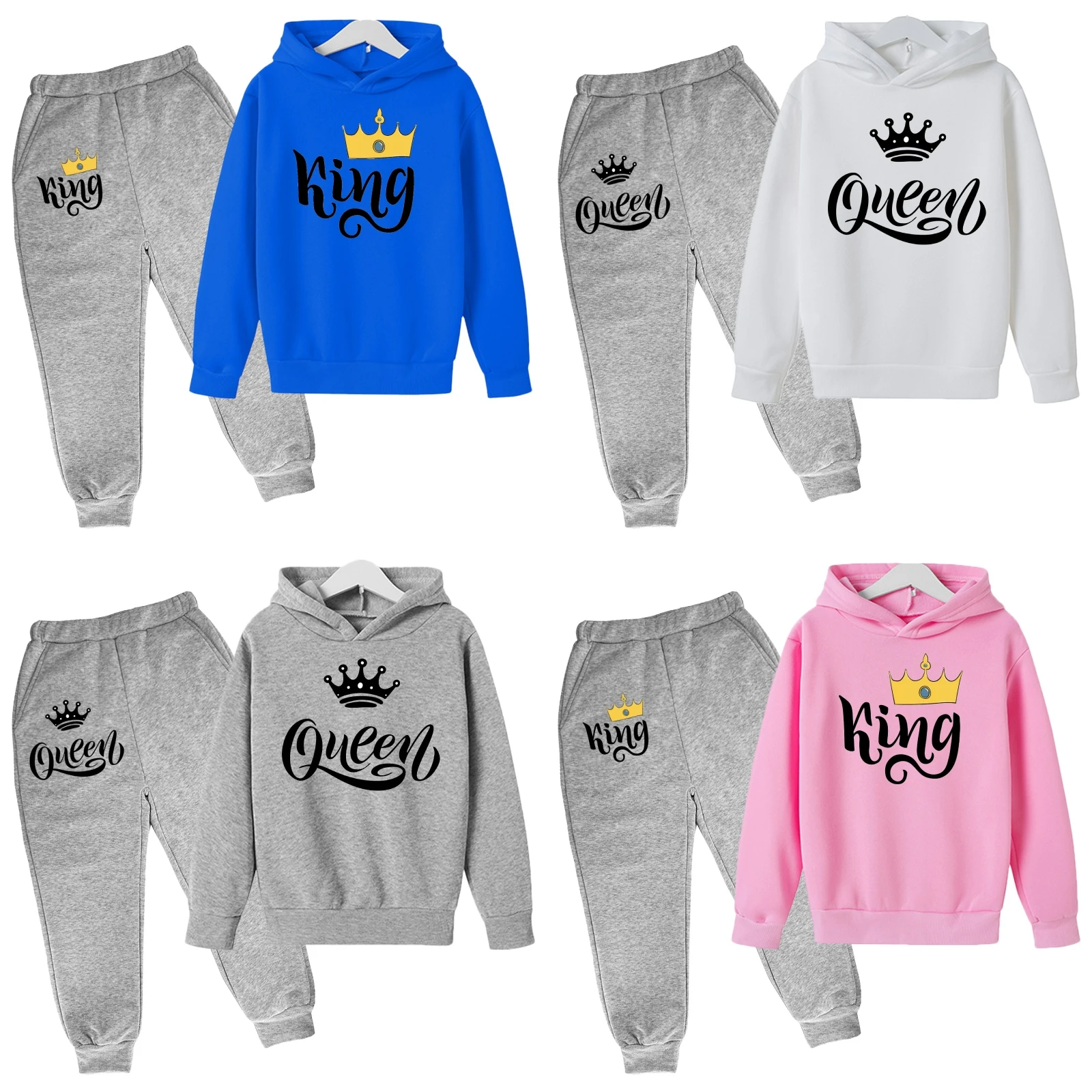 Crown King Queen Princess Clothes Cartoon Hoodi Childrens Clothing Boys Hoodie Autumn Girls Kids Gift Sweatshirt Casual Costume
Crown King Queen Princess Clothes Cartoon Hoodi Childrens Clothing Boys Hoodie Autumn Girls Kids Gift Sweatshirt Casual Costume