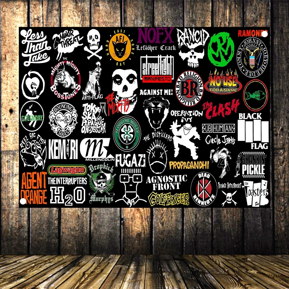 Heavy Metal Rock Band Posters Banners Music Studio Wall Decoration Hanging Painting Waterproof Cloth Polyester Fabric Flags B
Heavy Metal Rock Band Posters Banners Music Studio Wall Decoration Hanging Painting Waterproof Cloth Polyester Fabric Flags B