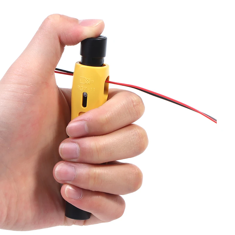 High Quality Coaxial Cable Wire Pen Cutter Stripper Hand Stripping Pliers Tool For RG59 RG11 RG7 RG6 Electrician Repair Tool
High Quality Coaxial Cable Wire Pen Cutter Stripper Hand Stripping Pliers Tool For RG59 RG11 RG7 RG6 Electrician Repair Tool