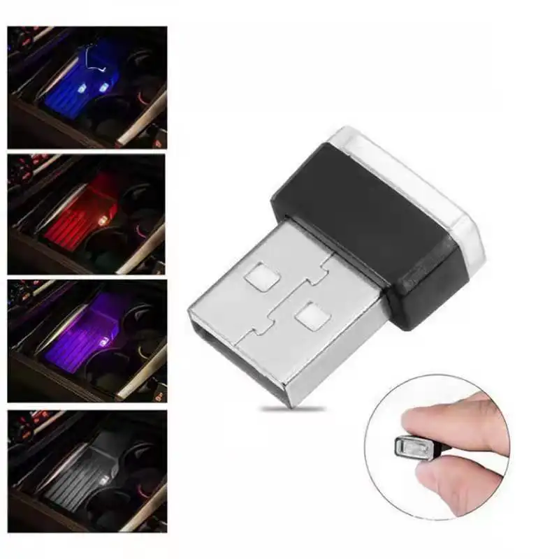 10 шт. мини USB 7 цветов дополнительно светодиодный интерьер автомобиля ювелирные изделия неоновый декоративный атмосферный свет
10 шт. мини USB 7 цветов дополнительно светодиодный интерьер автомобиля ювелирные изделия неоновый декоративный атмосферный свет