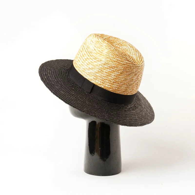 01912-hh7406 Hand woven straw color patchwork fedoras cap men women beach leisure hat
01912-hh7406 Hand woven straw color patchwork fedoras cap men women beach leisure hat