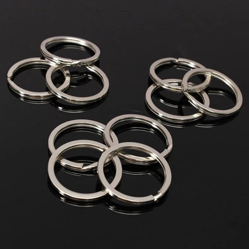 20pcs Stainless Steel Hole Key Ring Key Chain Women Steel Round Split Gifts for Men Key Ring Loop Hoop Accessories 
20pcs Stainless Steel Hole Key Ring Key Chain Women Steel Round Split Gifts for Men Key Ring Loop Hoop Accessories