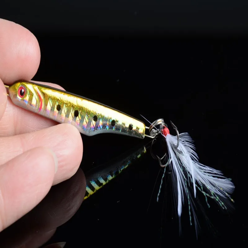 New Arrival Jigs Fishing Lure 15.5g/57mm Jigbait Artificial Lures Lead Fish Black Anti-dust Hooks
New Arrival Jigs Fishing Lure 15.5g/57mm Jigbait Artificial Lures Lead Fish Black Anti-dust Hooks