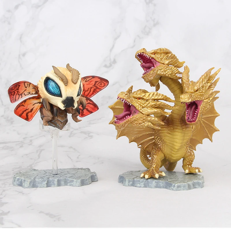 7 шт. King of The Родан Mothra фигурку кукла аниме фильм в виде динозавра и монстра фигурка