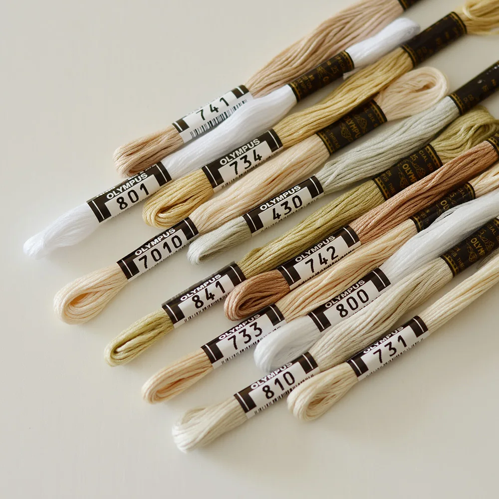 Japan OLYMPUS NO.25 Embroidery white series thread French embroidery thread 11pcs/lot
Japan OLYMPUS NO.25 Embroidery white series thread French embroidery thread 11pcs/lot