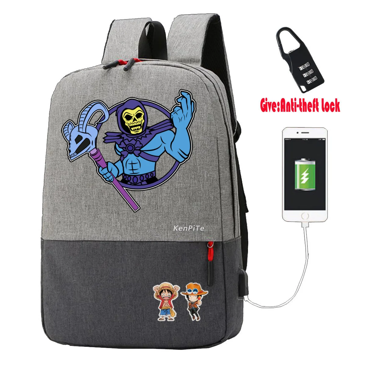 anime Overlord Anti-theft USB Charging Backpack Men Women Laptop Travel Shoulder Bag Work Casual Bags School bookbag
anime Overlord Anti-theft USB Charging Backpack Men Women Laptop Travel Shoulder Bag Work Casual Bags School bookbag