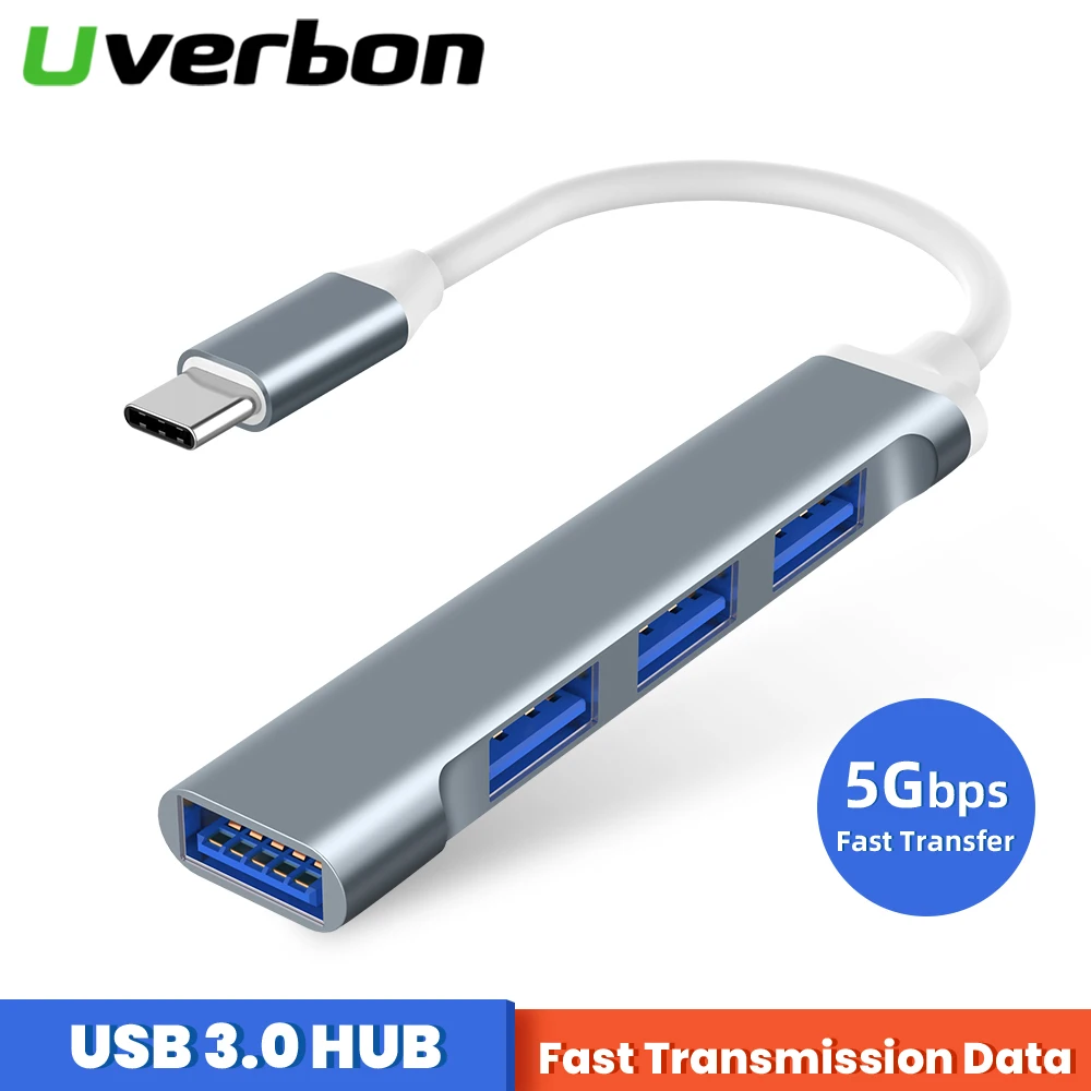 4 In 1 HUB Type-C To USB 3.0 HUB Docking station Hub 5GBPS Fast Speed Transmitter USB Type C Adapter For Matebook Huawei Xiaomi
4 In 1 HUB Type-C To USB 3.0 HUB Docking station Hub 5GBPS Fast Speed Transmitter USB Type C Adapter For Matebook Huawei Xiaomi