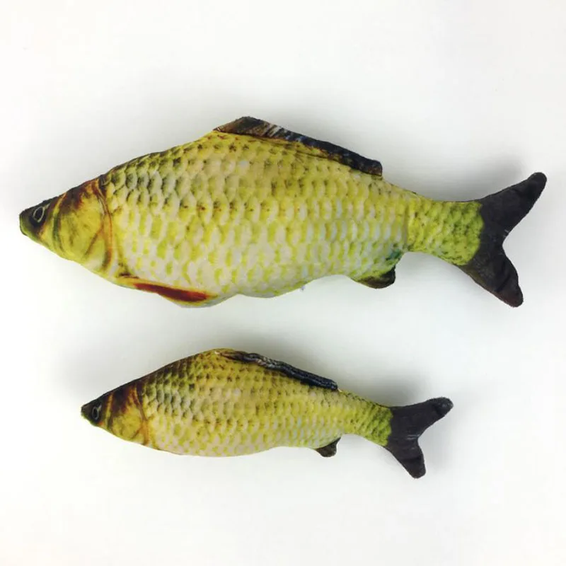 Carp Fish Shape Pet Dog Toy Creative Cat Toy Gifts Catnip Fish Stuffed Pillow Doll Simulation Playing Toy Fish Toy Pet Toys
Carp Fish Shape Pet Dog Toy Creative Cat Toy Gifts Catnip Fish Stuffed Pillow Doll Simulation Playing Toy Fish Toy Pet Toys