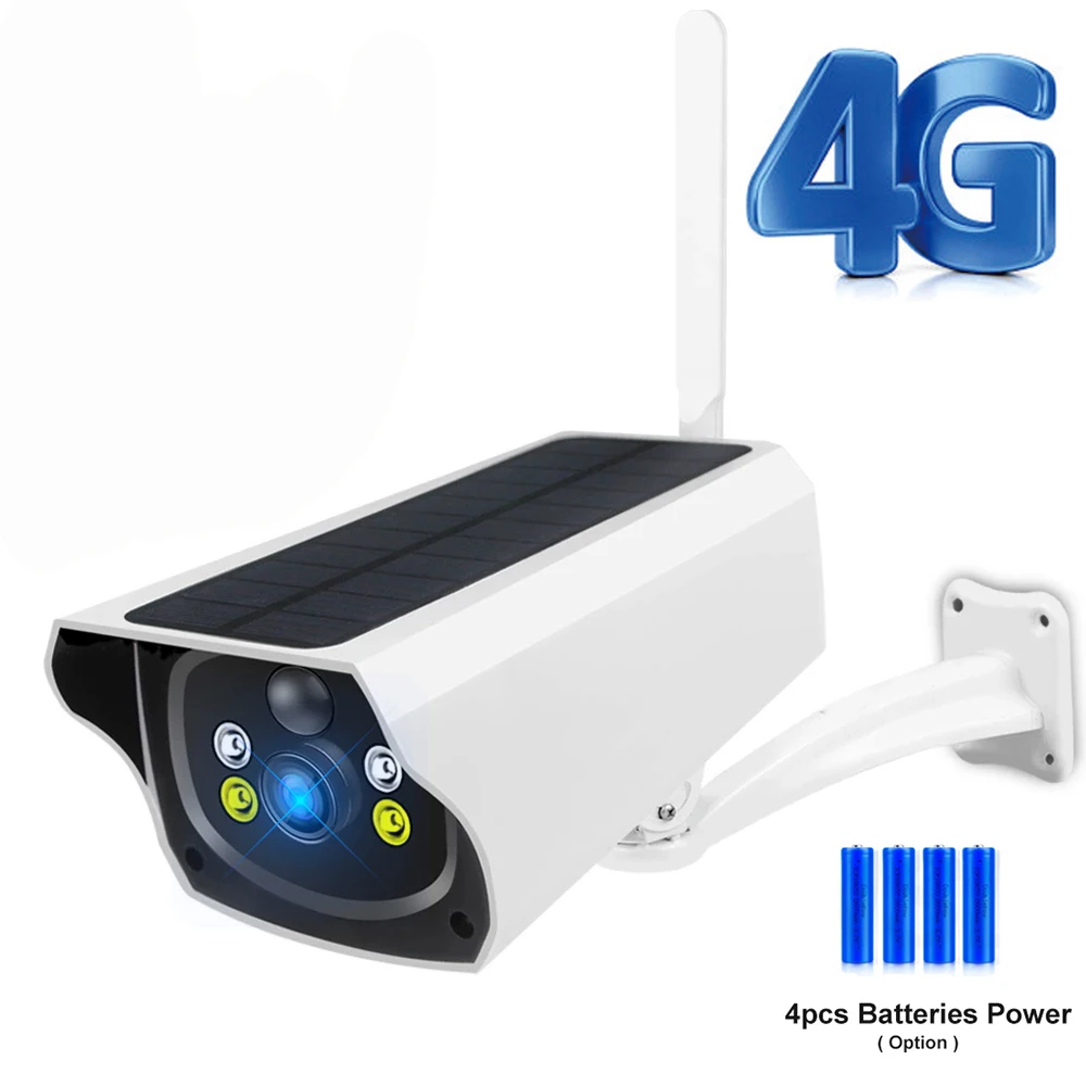 HONTUSEC Solar Camera 1080P WiFi IP Camera 4G LTE SIM Card Wire-Free Solar Panel Battery Powered Surveillance Camera 4G Sim Card
HONTUSEC Solar Camera 1080P WiFi IP Camera 4G LTE SIM Card Wire-Free Solar Panel Battery Powered Surveillance Camera 4G Sim Card