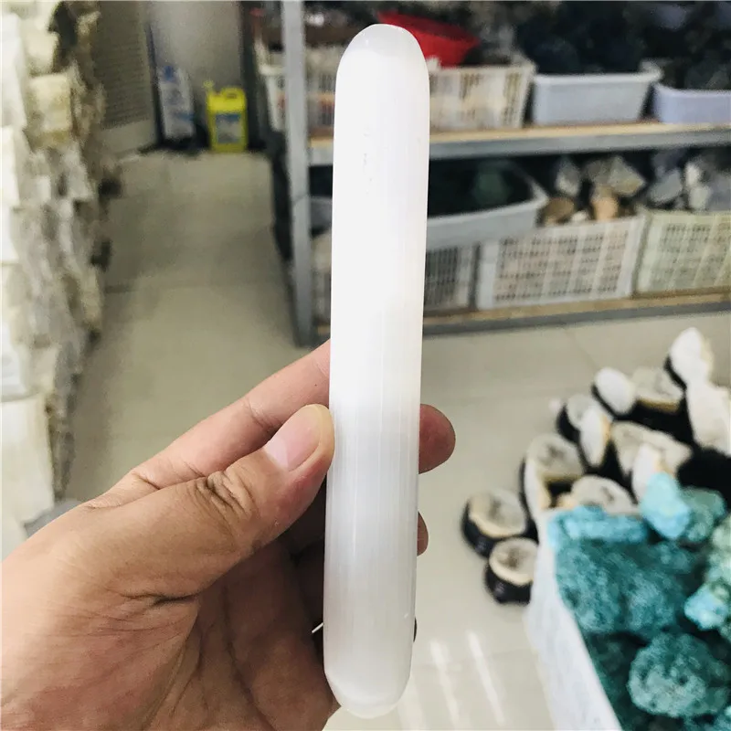 150mm Rock selenite crystal quartz wand Himalayan white gypsum Gemstones massage stick Crystal Reiki healing 1pcs
150mm Rock selenite crystal quartz wand Himalayan white gypsum Gemstones massage stick Crystal Reiki healing 1pcs