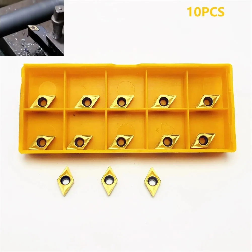 10x Carbide Inserts Blades For Lathe Turning Tool DCMT070204 US735 DCMT21.51 Lathe Inserts CNC Insert Internal Turning Insetrs
10x Carbide Inserts Blades For Lathe Turning Tool DCMT070204 US735 DCMT21.51 Lathe Inserts CNC Insert Internal Turning Insetrs