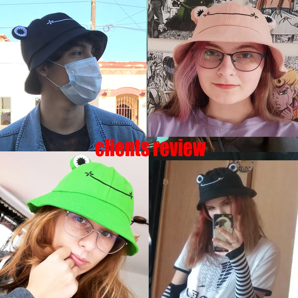 Parent-Kid Cartoon Frog Bucket Hat Panama Fishing Cap Cute Froggy Hat Homme Femme Bob Chapeau Outdoor Sun Fisherman Hat
Parent-Kid Cartoon Frog Bucket Hat Panama Fishing Cap Cute Froggy Hat Homme Femme Bob Chapeau Outdoor Sun Fisherman Hat