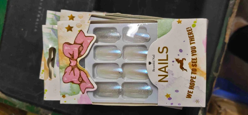 24pcs Kyanite cat's eye extended round head falis nails Manicure patch STTX889
24pcs Kyanite cat's eye extended round head falis nails Manicure patch STTX889