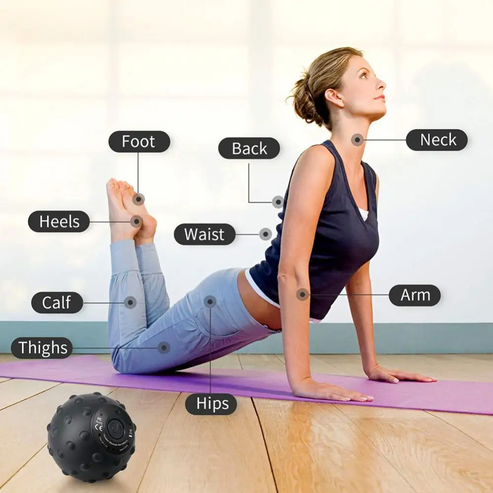 Fitness Training Muscle Release Point Electric Vibration Massage Ball massage Yoga Fitness adjust
Fitness Training Muscle Release Point Electric Vibration Massage Ball massage Yoga Fitness adjust