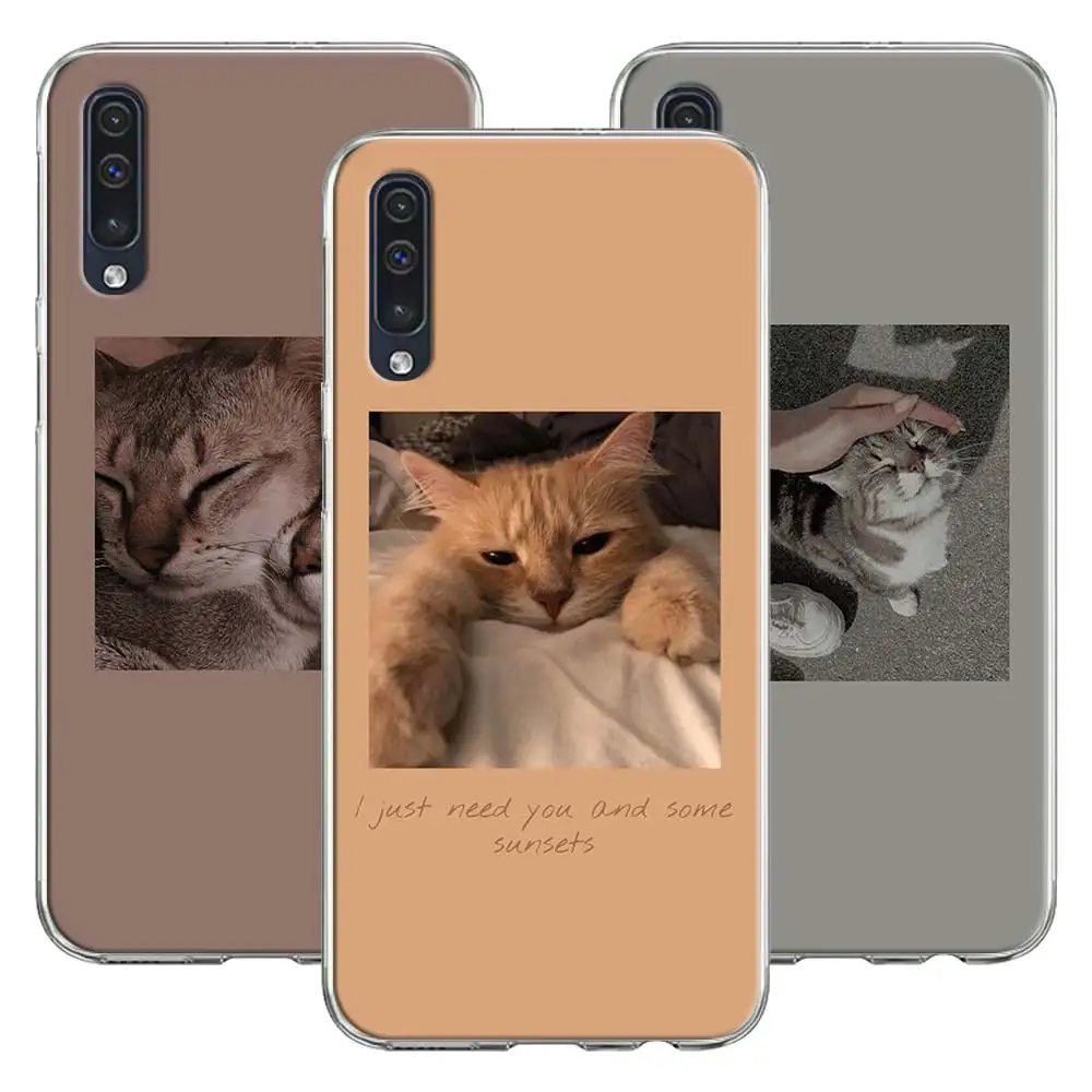 Silicone Case Coque For Samsung Galaxy A51 A71 A91 A10e A20s A30 A40 A50 A70 A31 A41 A01 A21s Soft Cover Cute Cat
Silicone Case Coque For Samsung Galaxy A51 A71 A91 A10e A20s A30 A40 A50 A70 A31 A41 A01 A21s Soft Cover Cute Cat