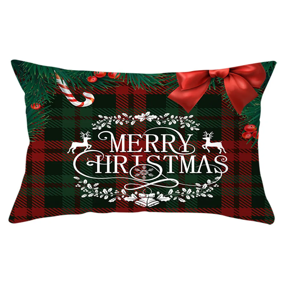 Christmas Rectangle Cotton Linter Pillow Cases Cushion Covers Decorative Pillows For Sofa Kissen Cojines Decorativos Para Sofá
Christmas Rectangle Cotton Linter Pillow Cases Cushion Covers Decorative Pillows For Sofa Kissen Cojines Decorativos Para Sofá