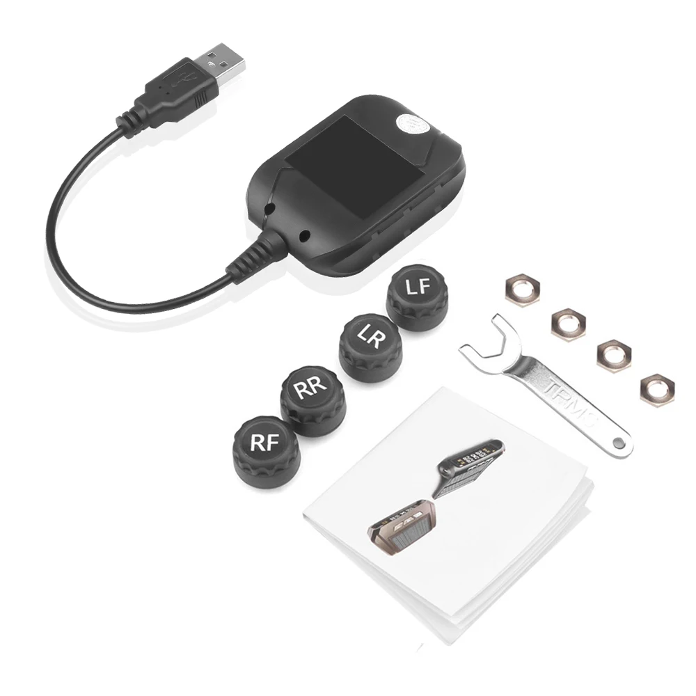 Android USB TPMS for Car Radio DVD Player Tire Alarm Auto Tire Pressure Monitoring System 4 Tire external Sensors Temperature
Android USB TPMS for Car Radio DVD Player Tire Alarm Auto Tire Pressure Monitoring System 4 Tire external Sensors Temperature