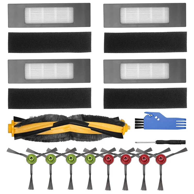 Replacement Accessories Kit for Ecovacs DEEBOT OZMO T8 AIVI T8 Max T8 T5 920 950 Power Robotic Vacuum Cleaner
Replacement Accessories Kit for Ecovacs DEEBOT OZMO T8 AIVI T8 Max T8 T5 920 950 Power Robotic Vacuum Cleaner