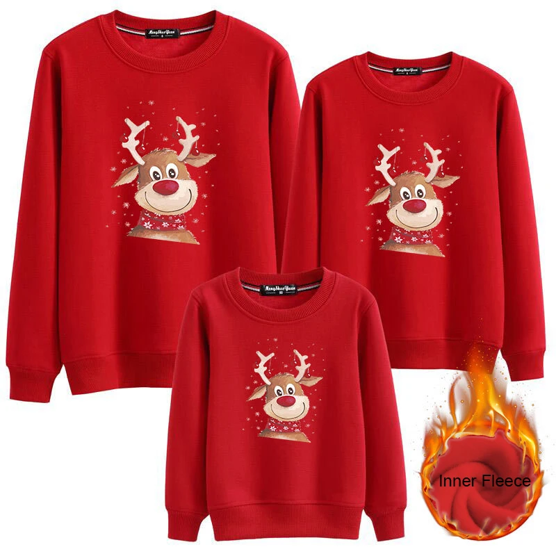 Christmas Reindeer Hoodies Women Men Christmas Clothes Pullover Family Matching Clothing Dad Mom Kids New Year Jumper Tops
Christmas Reindeer Hoodies Women Men Christmas Clothes Pullover Family Matching Clothing Dad Mom Kids New Year Jumper Tops