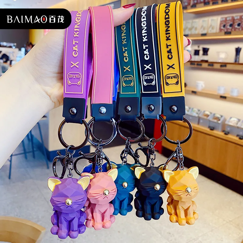 Cartoon Nordic Mechanical Cat Keychain Fashion Bag Pendant Trend Couple Accessories Personalized Car Hanging Chain
Cartoon Nordic Mechanical Cat Keychain Fashion Bag Pendant Trend Couple Accessories Personalized Car Hanging Chain