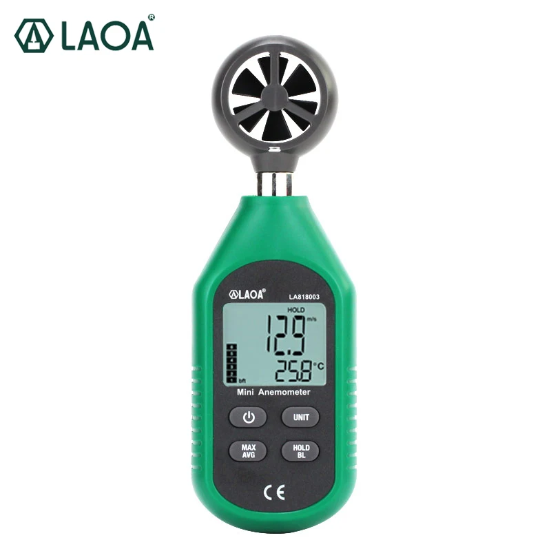 Wind-gauge Anemometer Handheld airometer wind speed measuring digital professional wind speed tester
Wind-gauge Anemometer Handheld airometer wind speed measuring digital professional wind speed tester