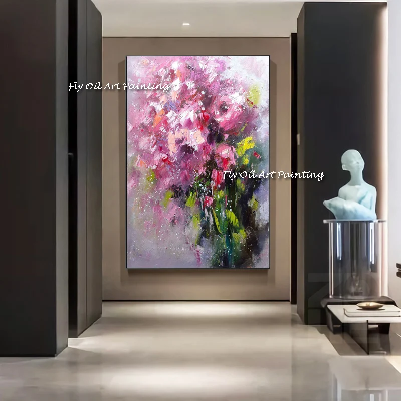 100% ручная роспись Абстрактная красочная цветочная картина маслом на холсте Современная Картина на холсте декоративные картины в качестве рождественского подарка
100% ручная роспись Абстрактная красочная цветочная картина маслом на холсте Современная Картина на холсте декоративные картины в качестве рождественского подарка