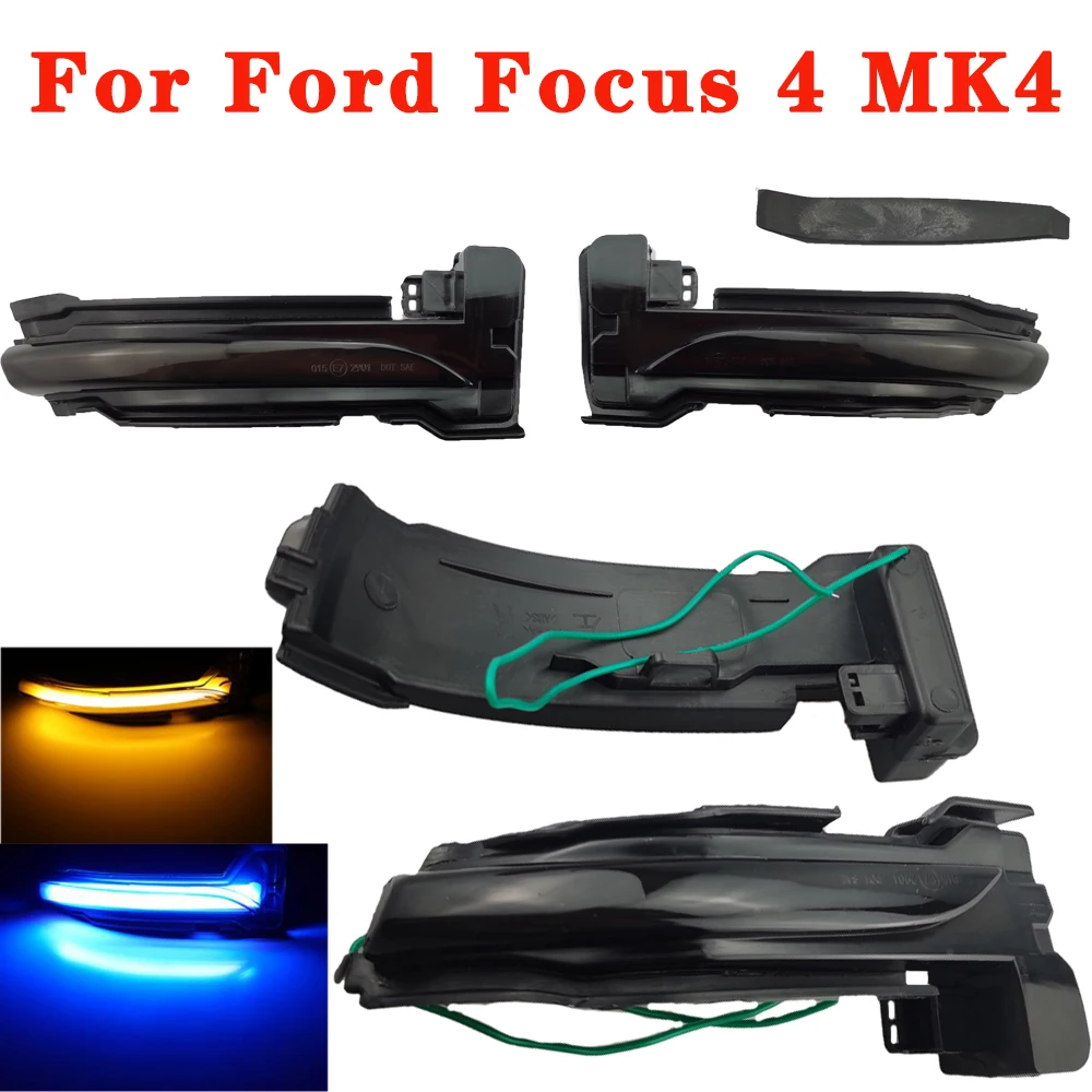 Dynamic Blinker Lamp For Ford Focus 4 MK4 LED Turn Signal Lights Side Mirror Sequential Indicator light 2017 2018 2019 2020
Dynamic Blinker Lamp For Ford Focus 4 MK4 LED Turn Signal Lights Side Mirror Sequential Indicator light 2017 2018 2019 2020