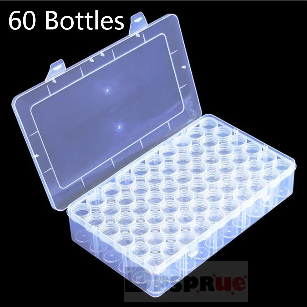 24/40/48/60/77 Diamond Painting Accessory Box Container Embroidery Mosaic Tools Bead Cross Stitch Plastic Drill Storage Bottles
24/40/48/60/77 Diamond Painting Accessory Box Container Embroidery Mosaic Tools Bead Cross Stitch Plastic Drill Storage Bottles