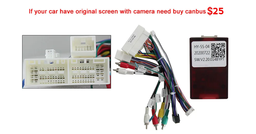 Yellowberry Car Multimedia Radio Canbus Cable For Hyundai Tucson
Yellowberry Car Multimedia Radio Canbus Cable For Hyundai Tucson