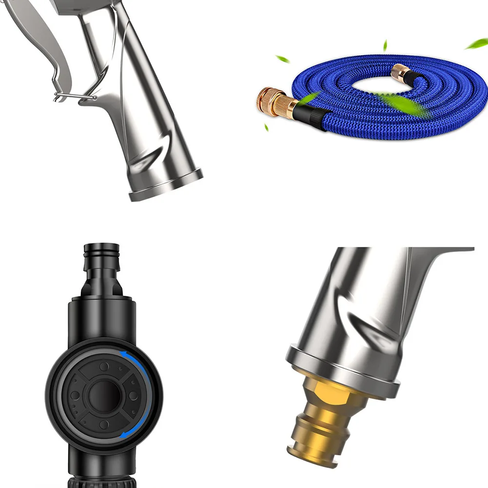 Garden Spray Nozzle with Hose High Pressure Grip Sprayer for Car Washing Plants Watering Promotion 
Garden Spray Nozzle with Hose High Pressure Grip Sprayer for Car Washing Plants Watering Promotion