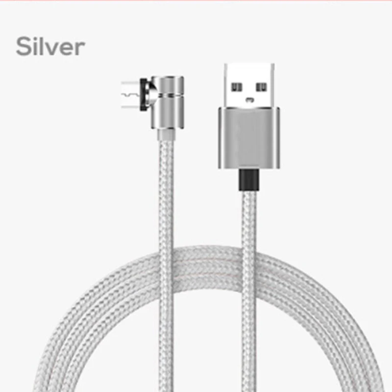 Магнитный кабель USB Type-C для iPhone XS 7 Samsung S9 Xiaomi Huawei со светодиодной подсветкой с
