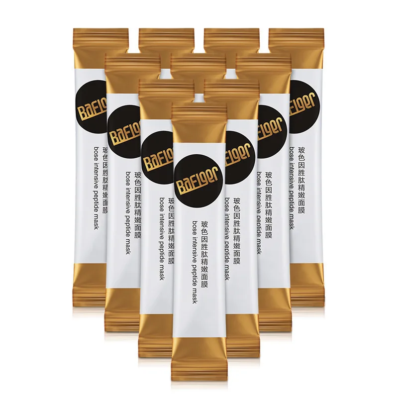 Bose Intensive Peptide Mask 4g*20pcs Collagen Bioactive Peptide Rejuvenation Shrink Pore Protein Peptides Whitening Mask Care
Bose Intensive Peptide Mask 4g*20pcs Collagen Bioactive Peptide Rejuvenation Shrink Pore Protein Peptides Whitening Mask Care
