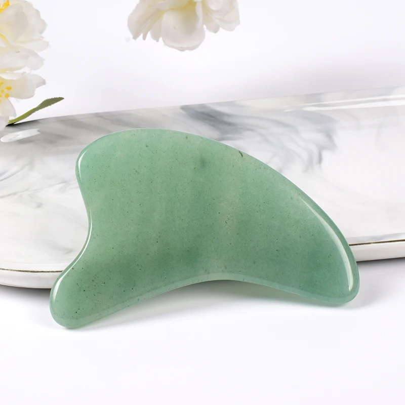 

Korean Skin Care Gua Sha Tool Natural Jade Dolphin Crystal Face Massager Gouache Skincare Scraper Wrinkle Healing Beauty Product