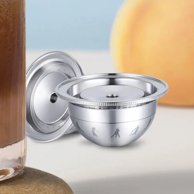 Reusable Coffee Capsule Stainless Steel Refillable Filters Espresso Cup Fit for Nespresso vertuo Coffee Maker Machine
Reusable Coffee Capsule Stainless Steel Refillable Filters Espresso Cup Fit for Nespresso vertuo Coffee Maker Machine