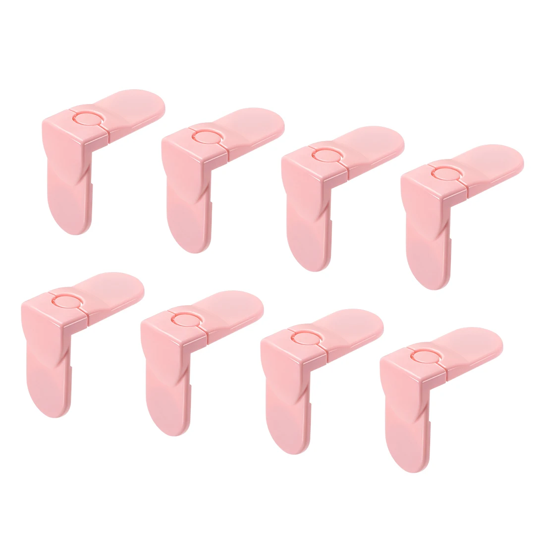 Замки uxcell для шкафов, 8 шт., стойкие клейкие замки для ящиков, шкафов, дверей, розовые 
Замки uxcell для шкафов, 8 шт., стойкие клейкие замки для ящиков, шкафов, дверей, розовые
